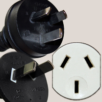 Electrical Plug Type I AS/NZS 3112